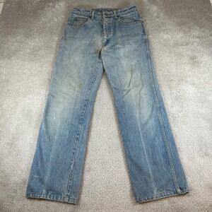 Classic Men's Blue Straight-Leg Jeans